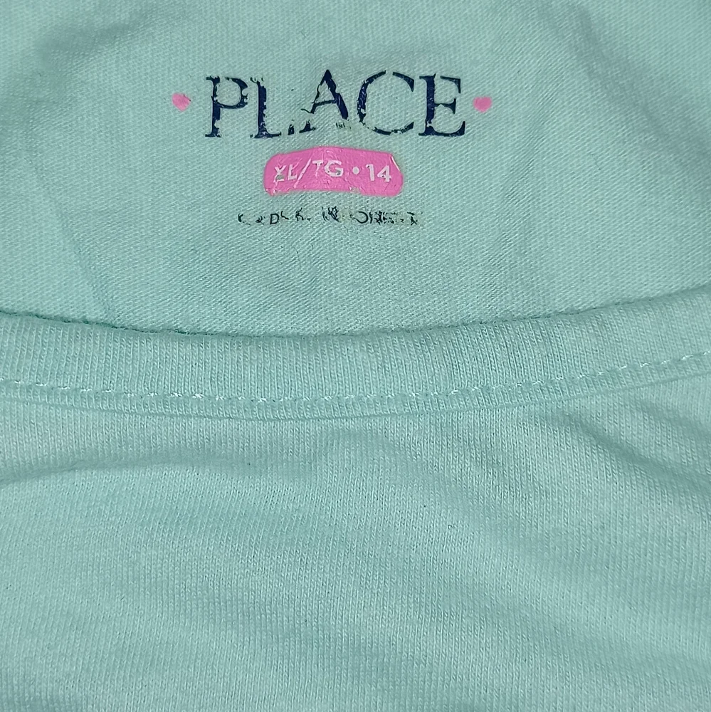 The Children's Place Floral Heart Sleeveless Top Size XL